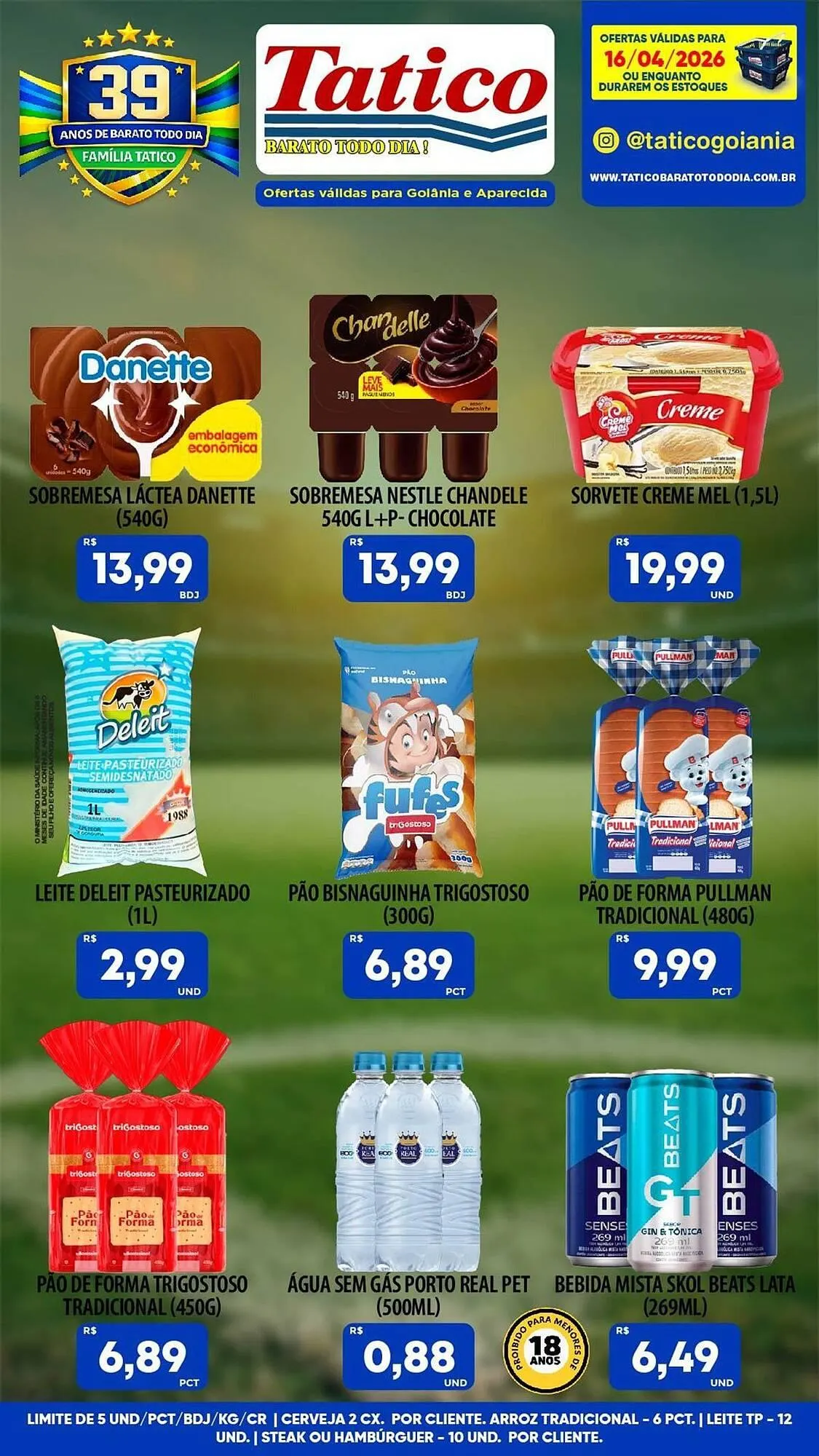 Encarte de Tabloide Tatico 16 de abril até 16 de abril 2026 - Pagina 18