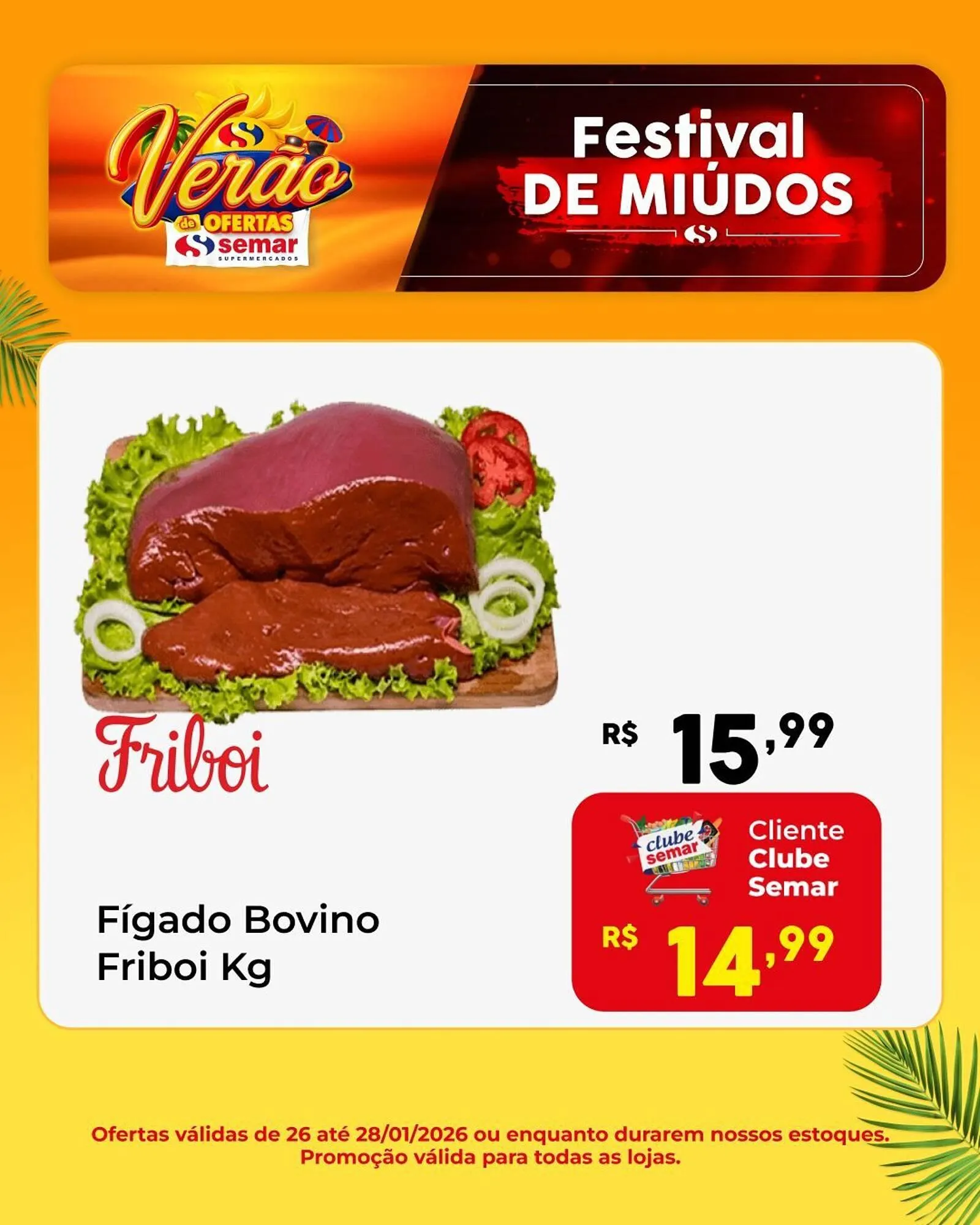 Encarte de Folheto Semar Supermercado 26 de janeiro até 28 de janeiro 2026 - Pagina 3