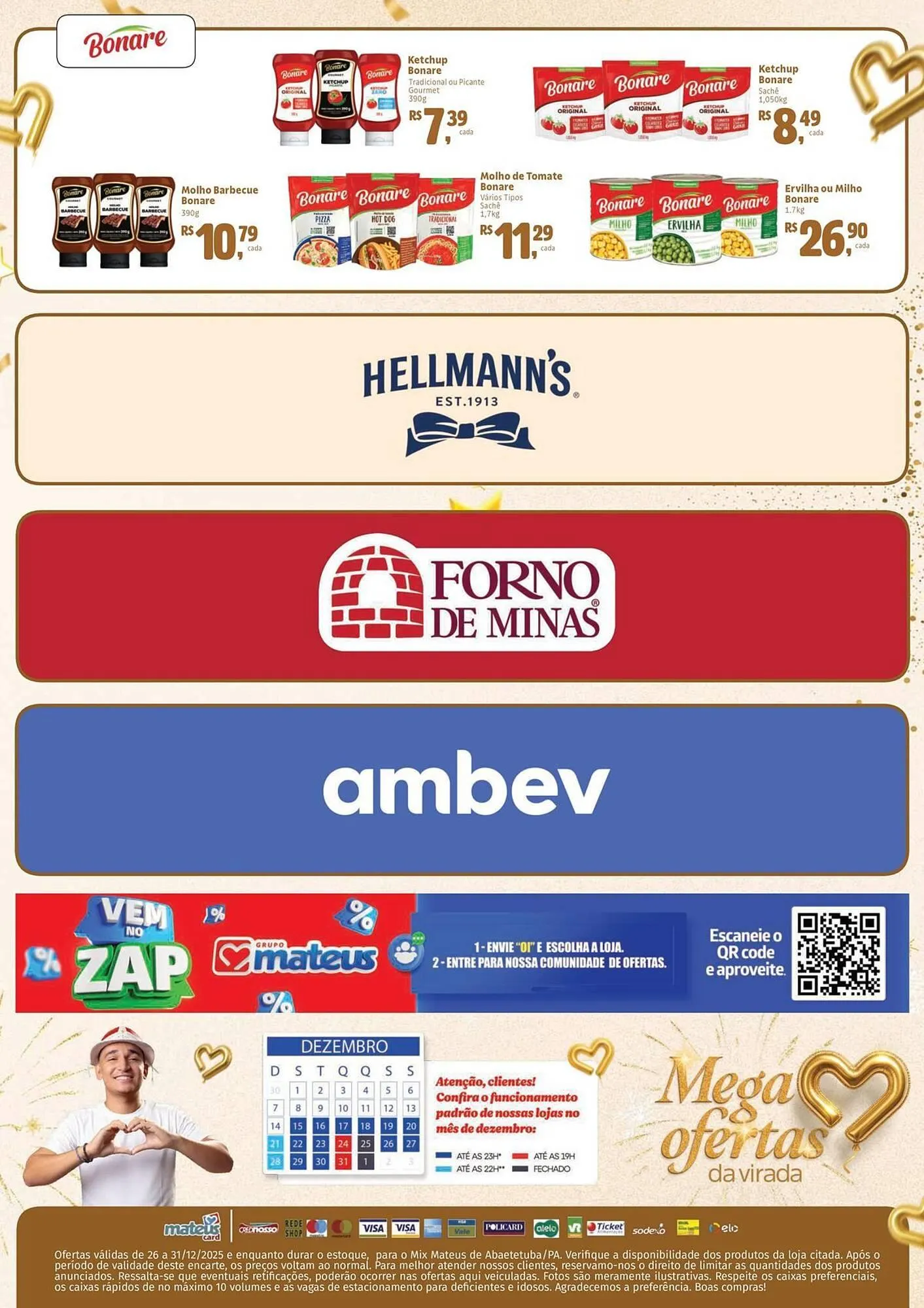 Encarte de Catálogo Supermercados Mateus 26 de dezembro até 31 de dezembro 2025 - Pagina 2
