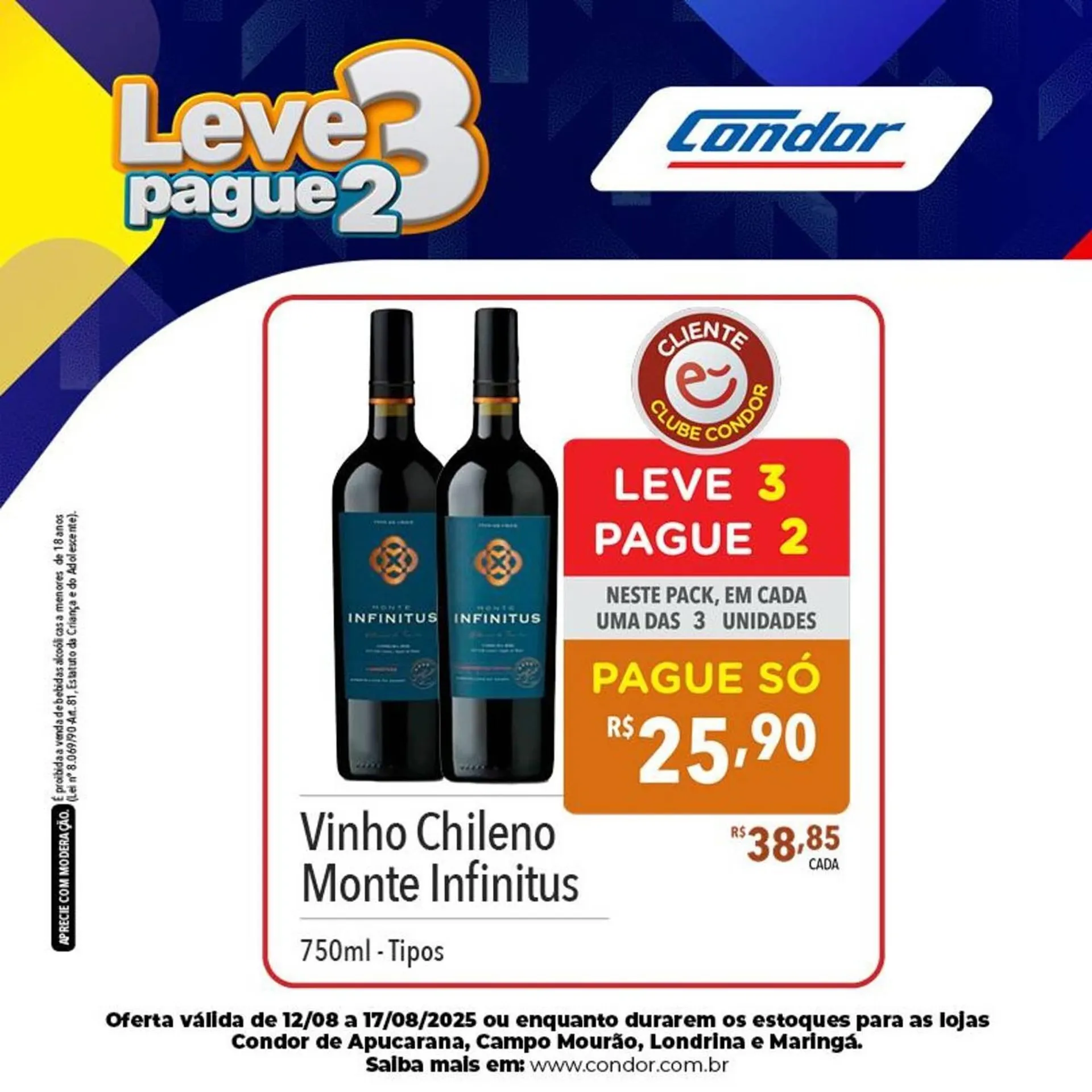 Encarte de Catálogo Supermercados Condor 12 de agosto até 17 de agosto 2025 - Pagina 2