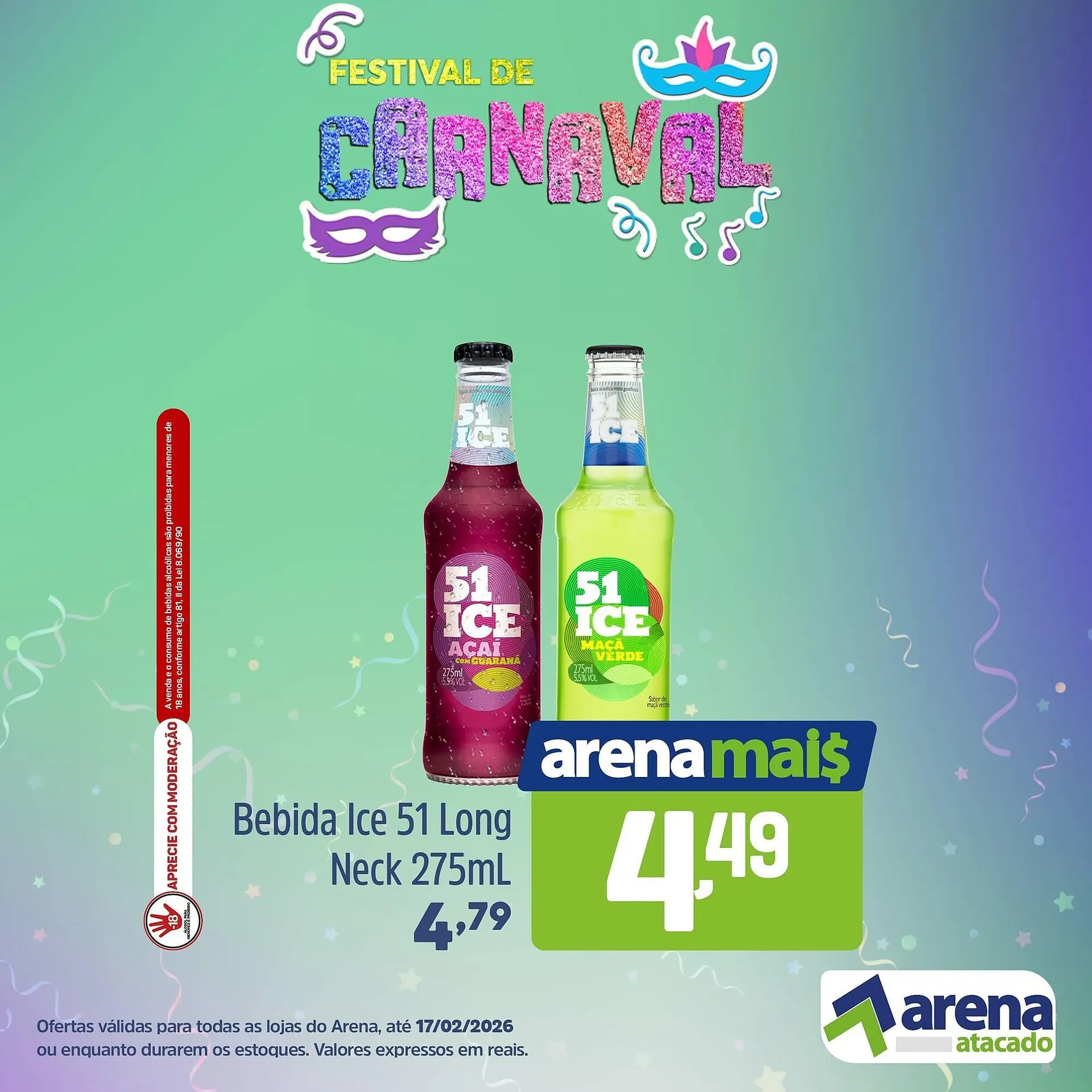 Encarte de Folheto Arena Atacado 11 de fevereiro até 17 de fevereiro 2026 - Pagina 3