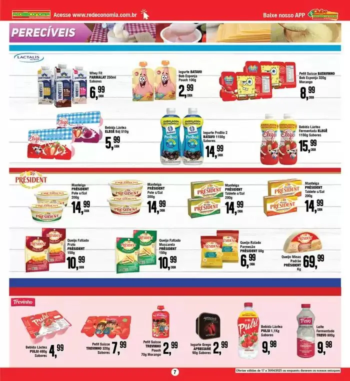 Encarte de Ofertas Rede Economia 17 de abril até 30 de abril 2025 - Pagina 6