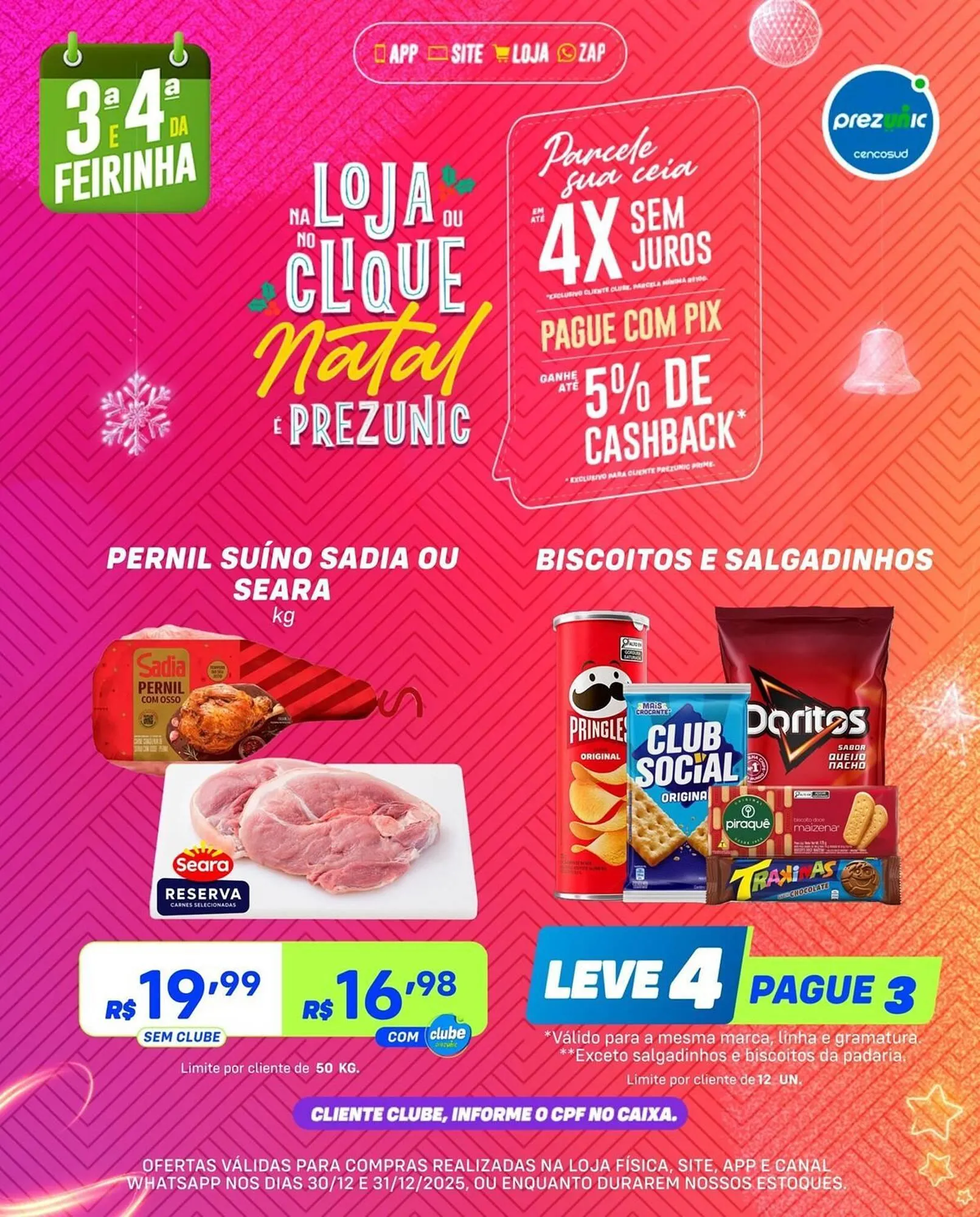 Encarte de Encarte Prezunic 30 de dezembro até 31 de dezembro 2025 - Pagina 4