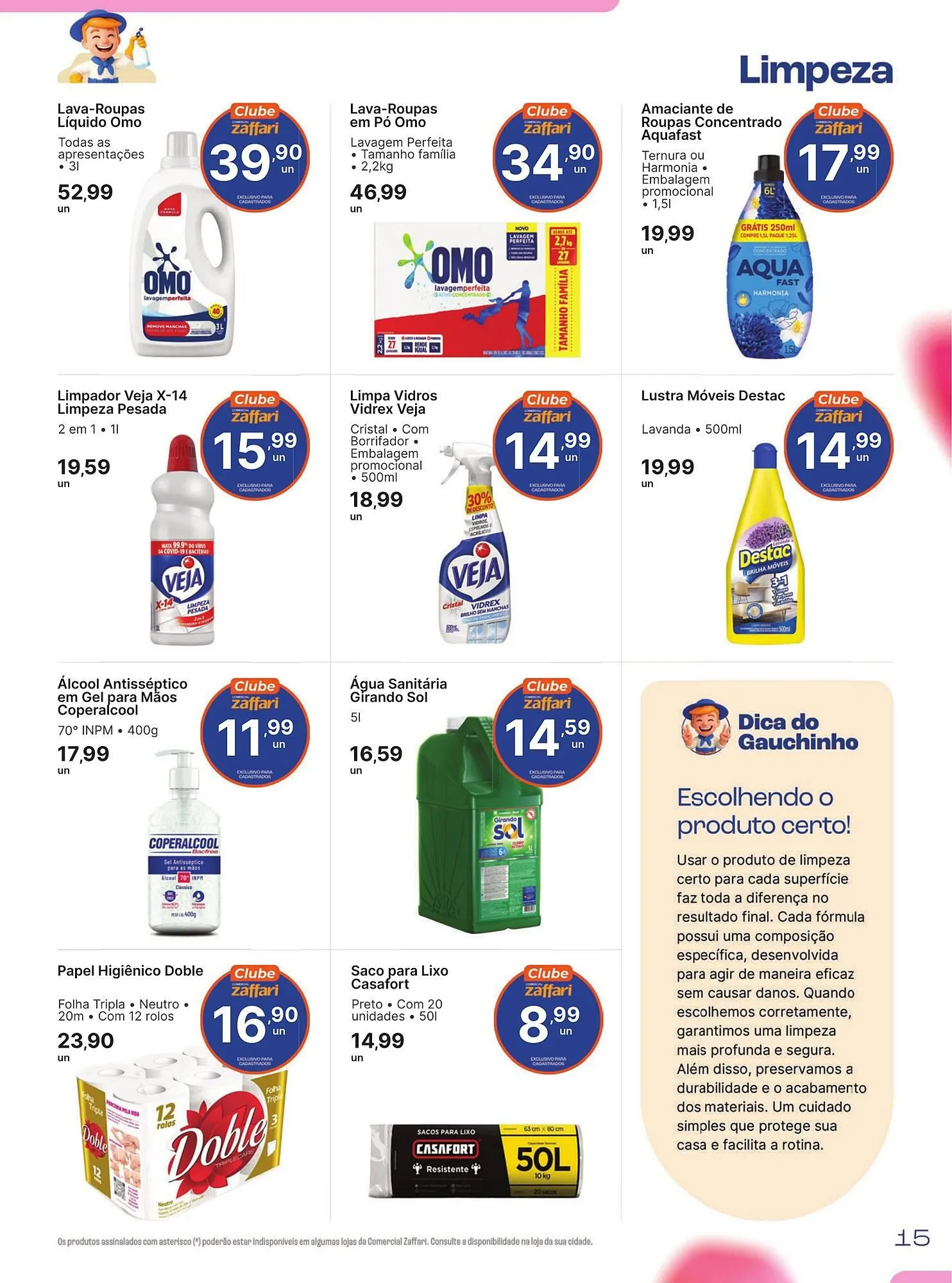 Encarte de Encarte Comercial Zaffari 3 de março até 9 de março 2026 - Pagina 15