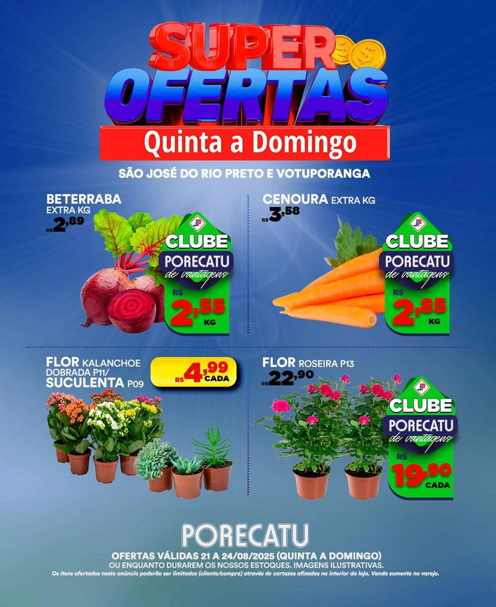 Encarte de Catálogo Supermercado Porecatu 21 de agosto até 24 de agosto 2025 - Pagina 5