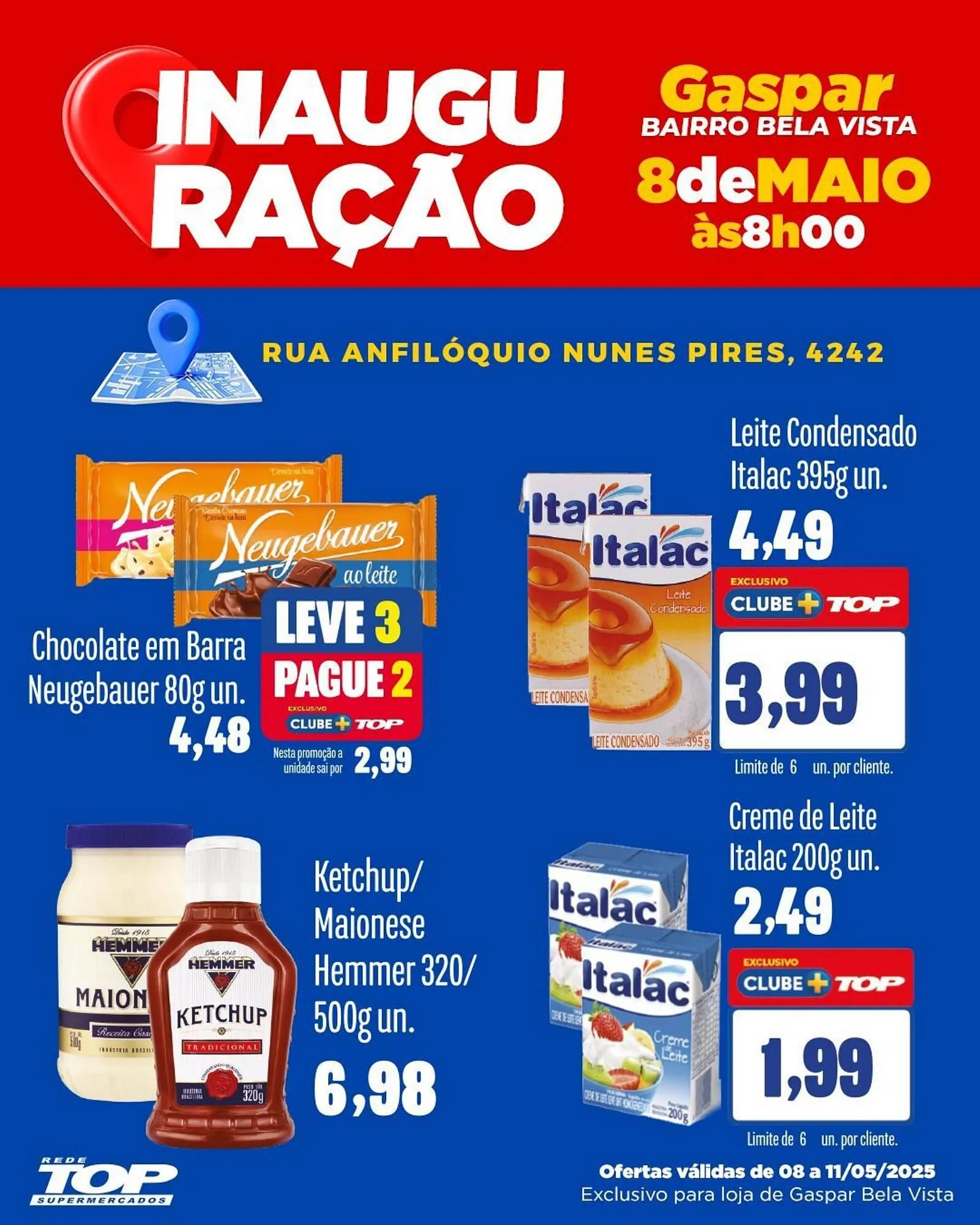 Encarte de Catálogo Rede Top 7 de maio até 11 de maio 2025 - Pagina 4