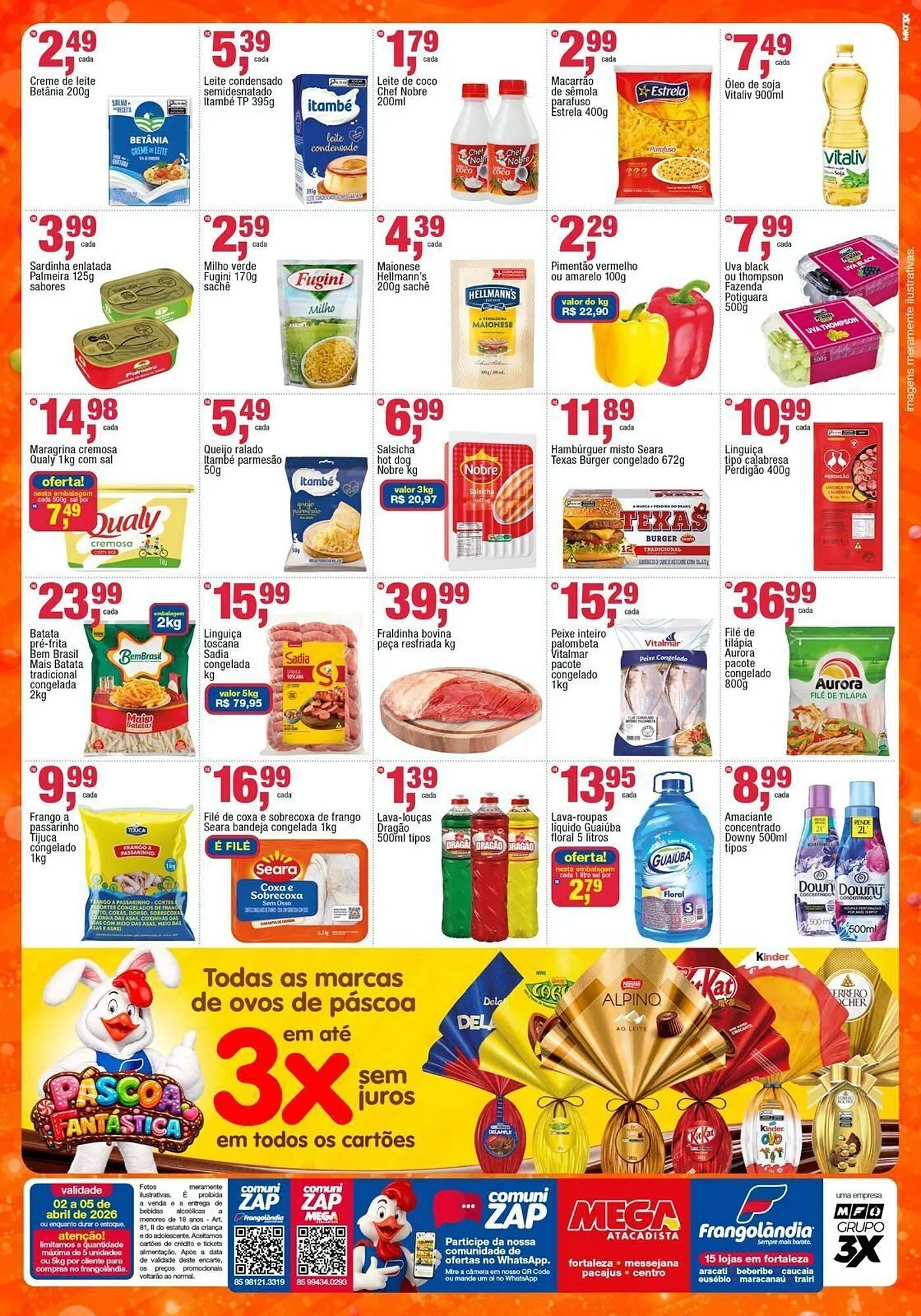 Encarte de Encarte Frangolândia 1 de abril até 5 de abril 2026 - Pagina 2
