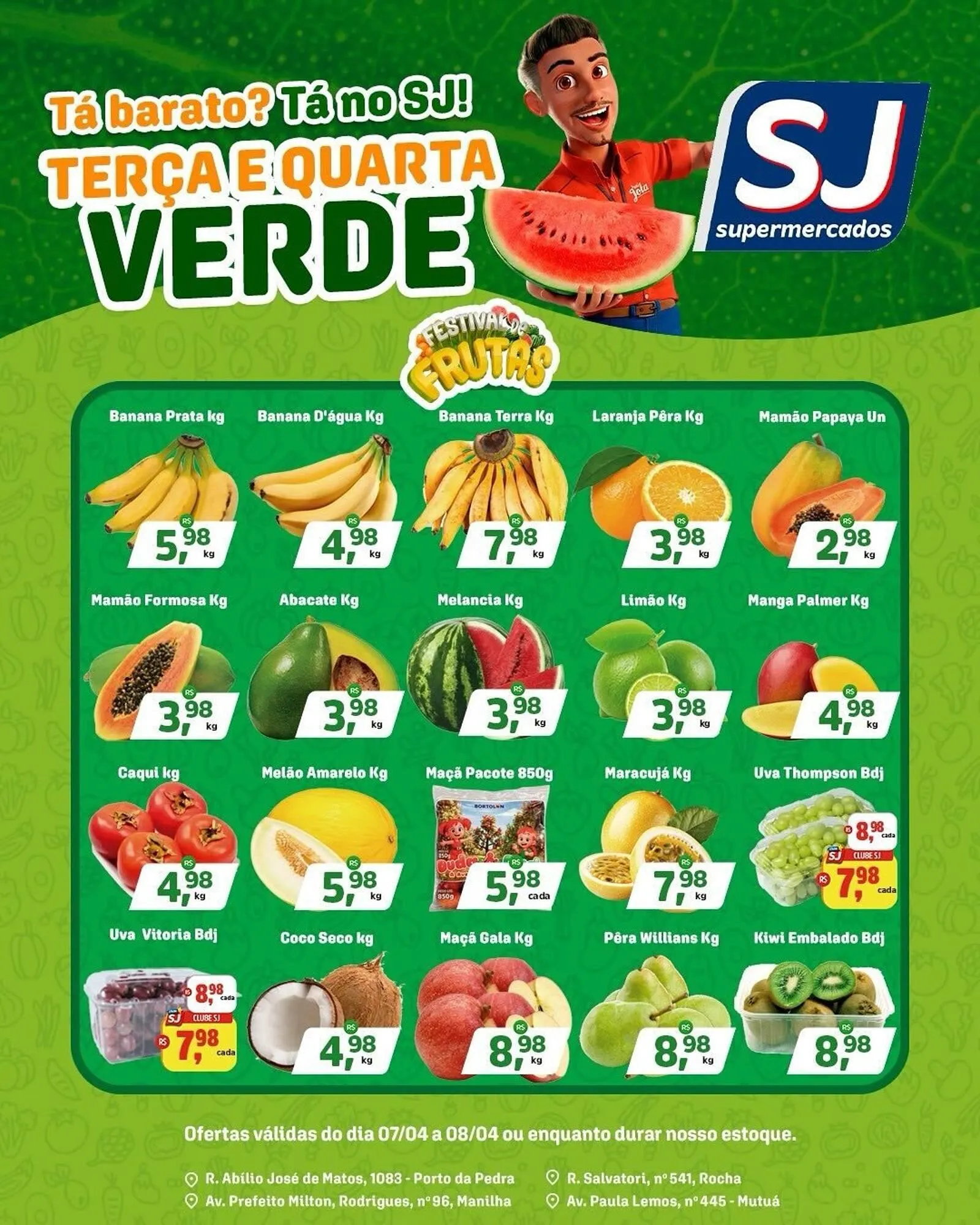 Encarte de Encarte Sj Supermercados 7 de abril até 8 de abril 2026 - Pagina 3