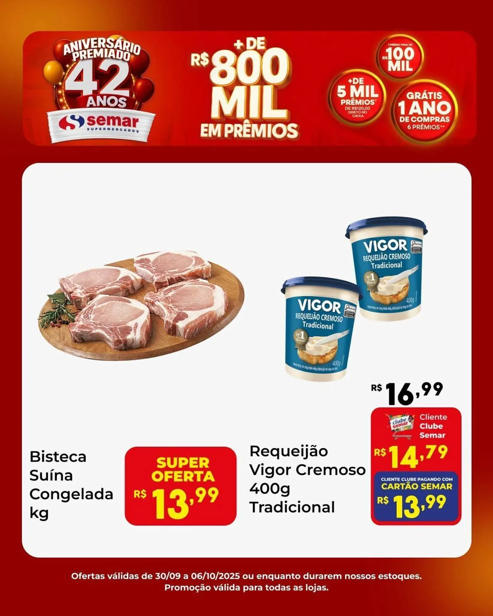 Encarte de Folheto Semar Supermercado 30 de setembro até 6 de outubro 2025 - Pagina 2