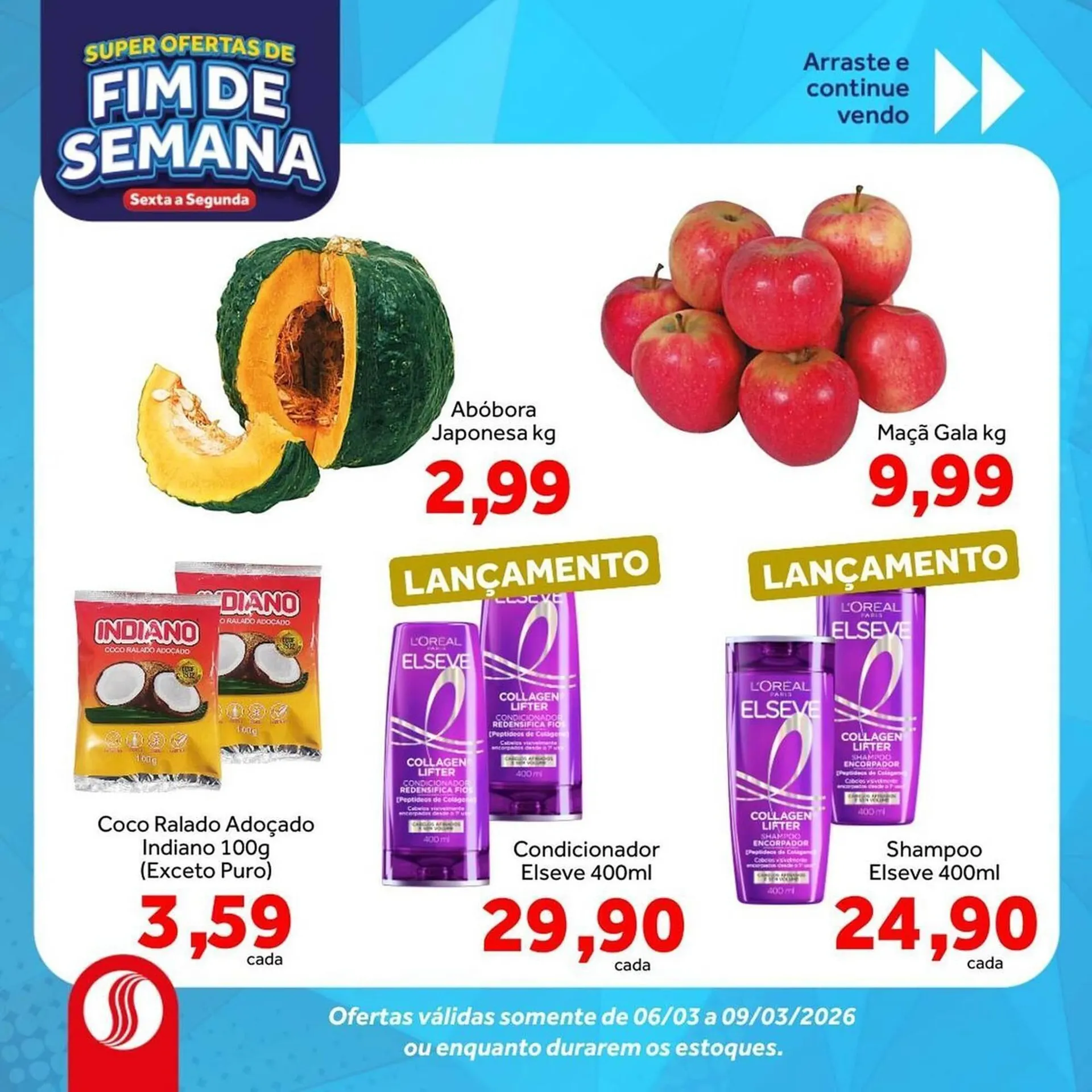 Encarte de Folheto Shibata Supermercados 6 de março até 9 de março 2026 - Pagina 2