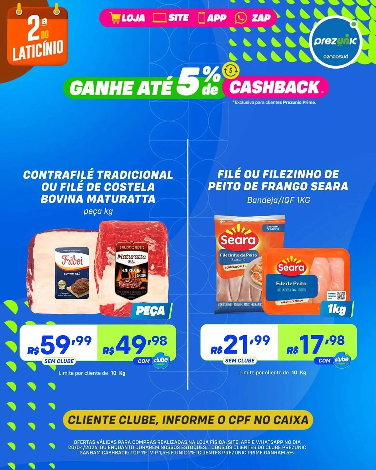 Encarte de Encarte Prezunic 20 de abril até 20 de abril 2026 - Pagina 8