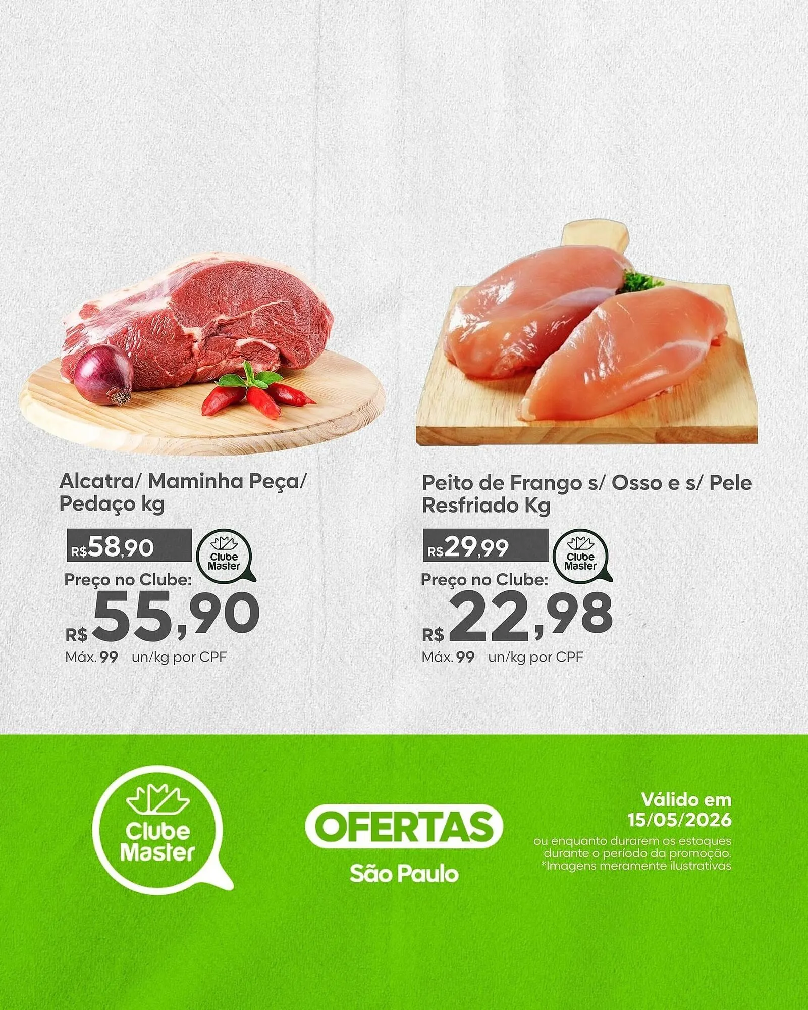 Encarte de Folheto Master Supermercados 15 de maio até 15 de maio 2026 - Pagina 2