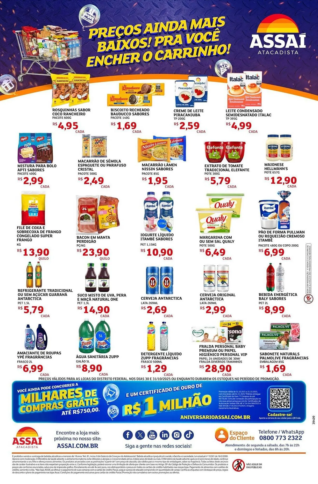 Encarte de Encarte Assaí Atacadista 30 de outubro até 31 de outubro 2025 - Pagina 2