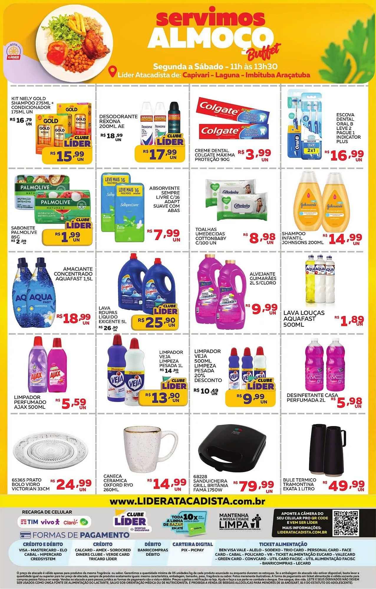 Encarte de Catálogo Lider Atacadista 30 de junho até 3 de julho 2025 - Pagina 4