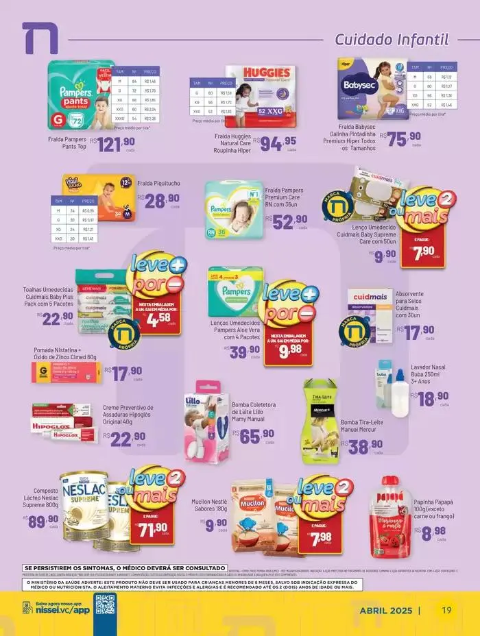 Encarte de Preços “POR” válido para o Estado de São Paulo  2 de abril até 1 de maio 2025 - Pagina 19