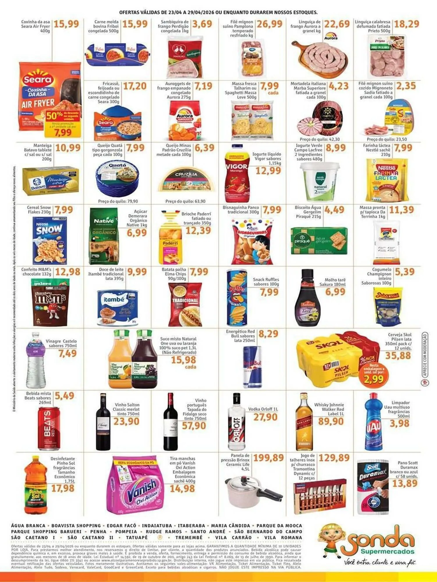 Encarte de Folheto Sonda 23 de abril até 29 de abril 2026 - Pagina 2