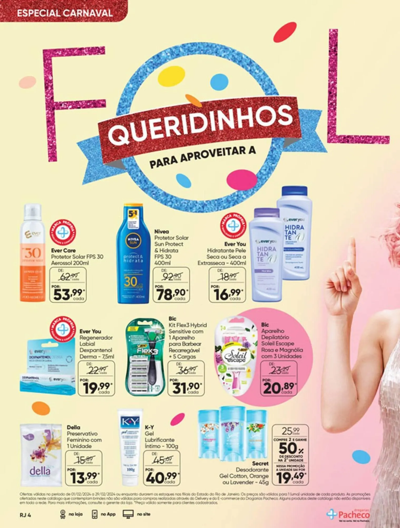 Encarte de Catálogo Drogarias Pacheco 1 de fevereiro até 29 de fevereiro 2024 - Pagina 4