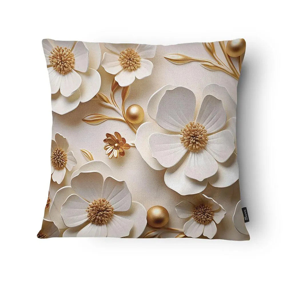 Capa Almofada Floresta Viva IA2404 Microfibra Perolada 43x43cm IA2404 - Tuti Gottô