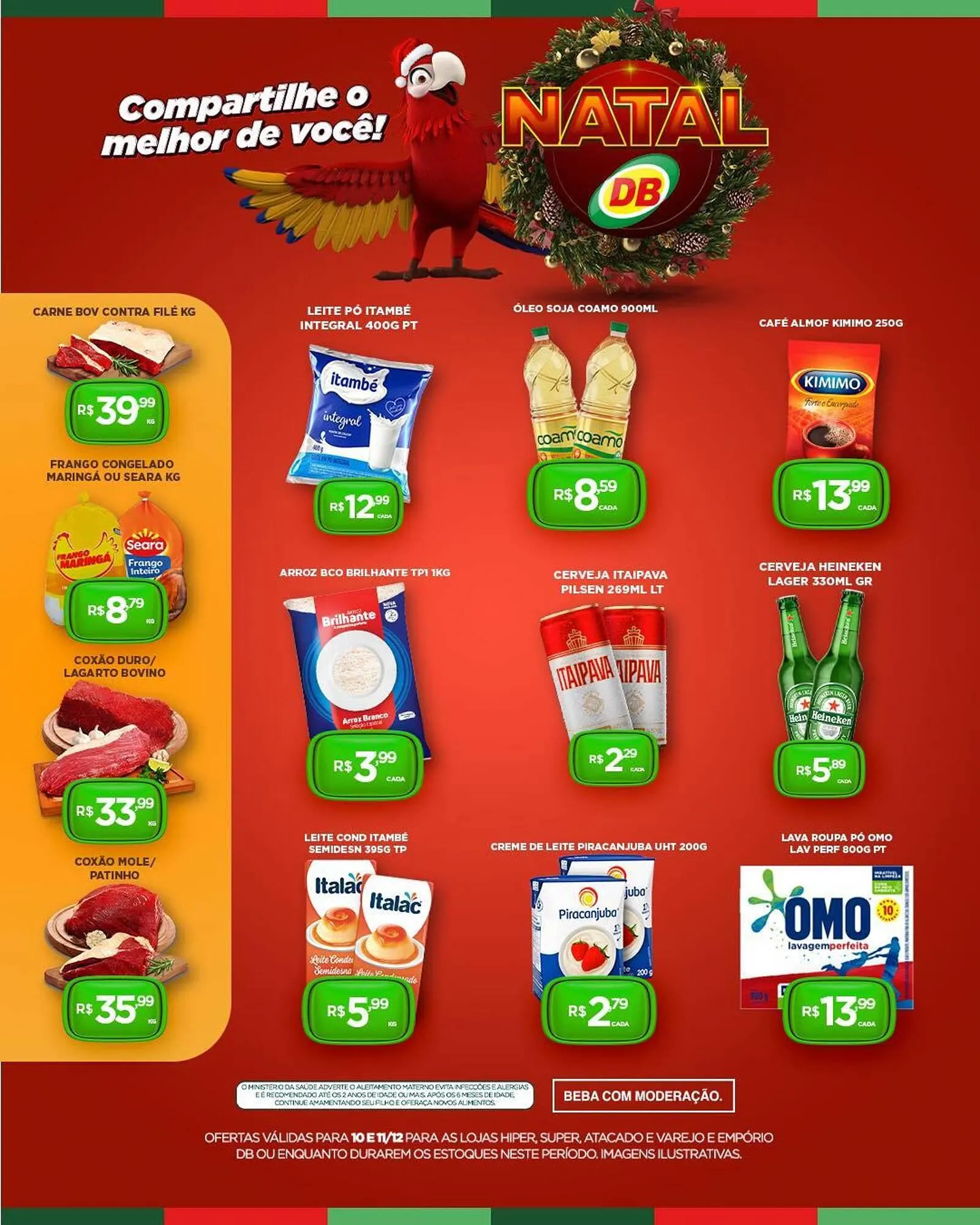 Encarte de Catálogo DB Supermercados 10 de dezembro até 11 de dezembro 2025 - Pagina 2