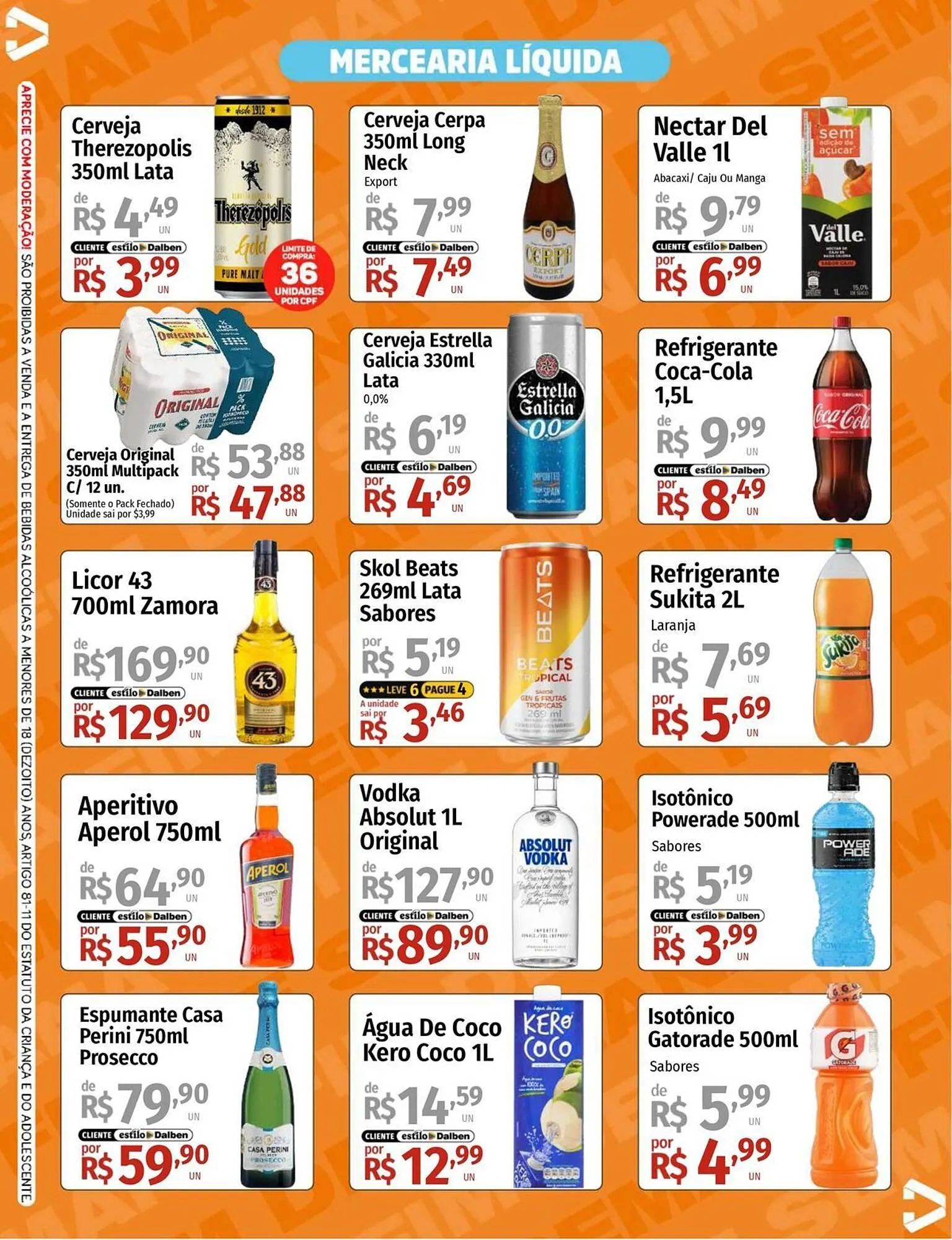 Encarte de Catálogo Supermercado Dalben 23 de janeiro até 25 de janeiro 2026 - Pagina 3