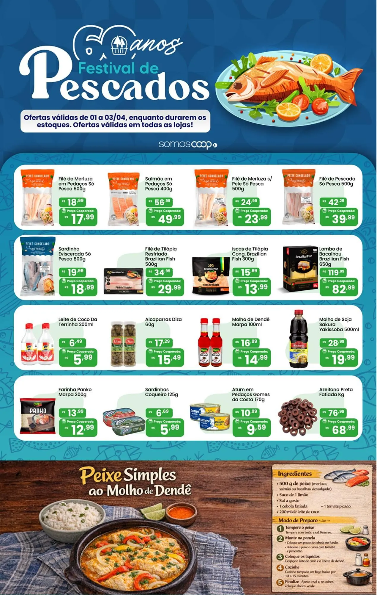 Encarte de Tabloide Coocerqui 1 de abril até 3 de abril 2026 - Pagina 1