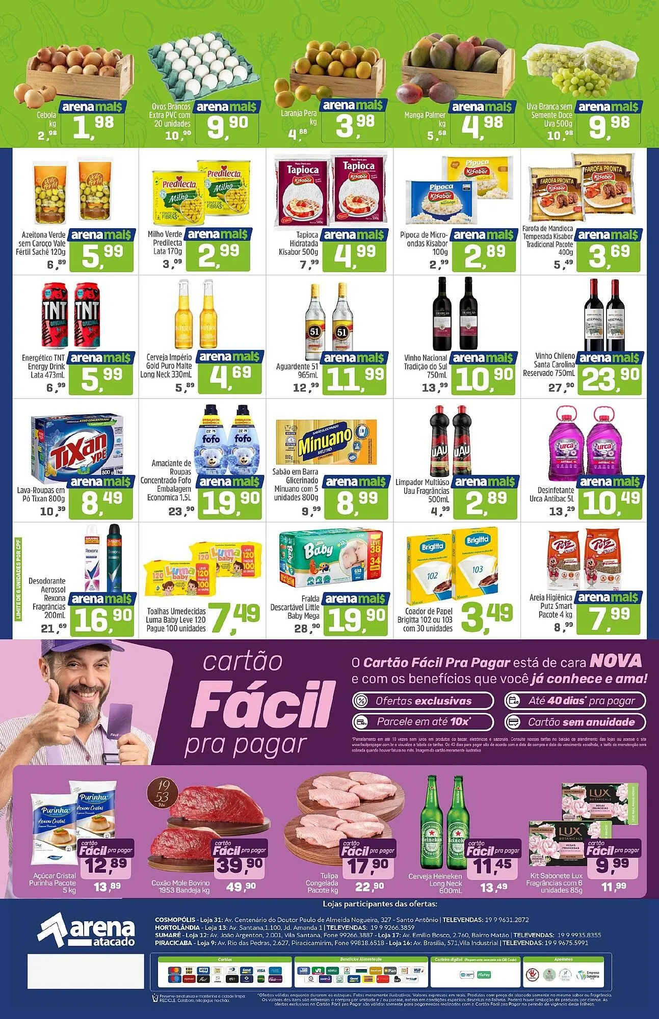 Encarte de Folheto Arena Atacado 16 de janeiro até 18 de janeiro 2026 - Pagina 2