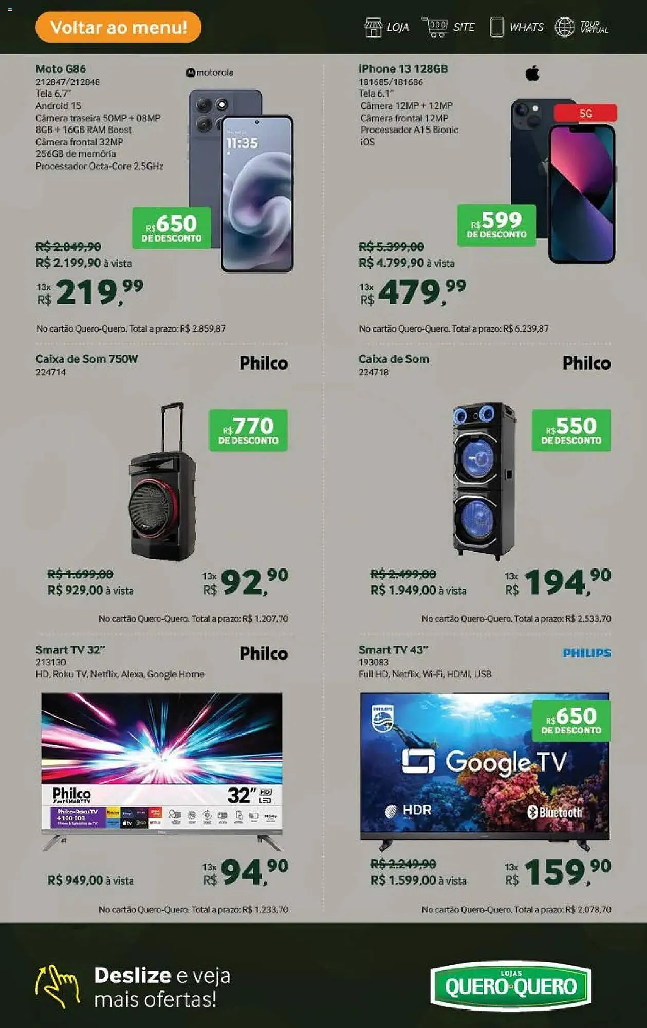 Encarte de Folheto Quero Quero 4 de novembro até 20 de novembro 2025 - Pagina 35