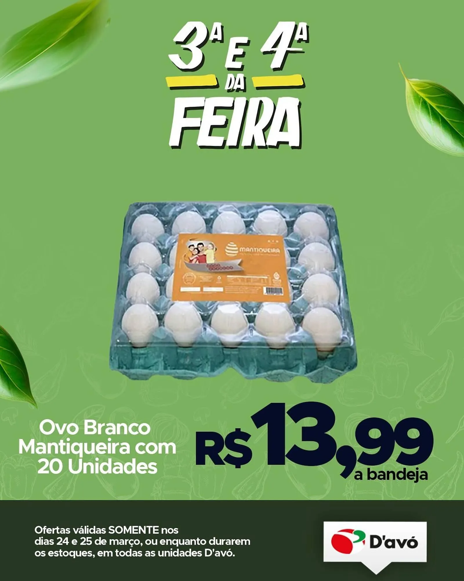 Encarte de Catálogo D'avó Supermercado 25 de março até 25 de março 2026 - Pagina 1