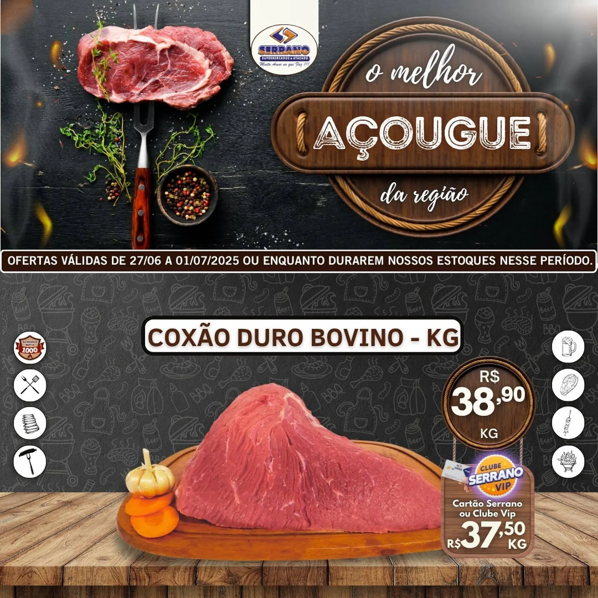 Encarte de Catálogo Serrano Supermercado 28 de junho até 1 de julho 2025 - Pagina 2