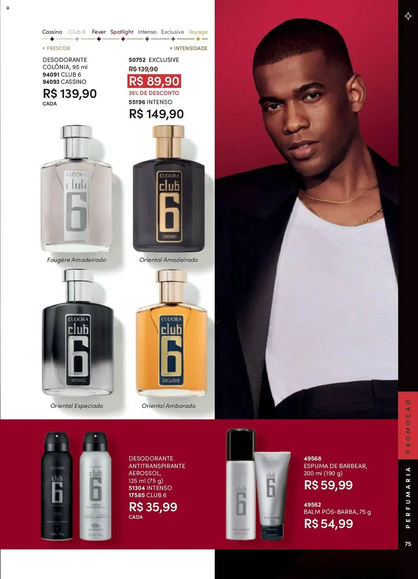 Encarte de Catálogo Eudora 8 de setembro até 3 de outubro 2025 - Pagina 75