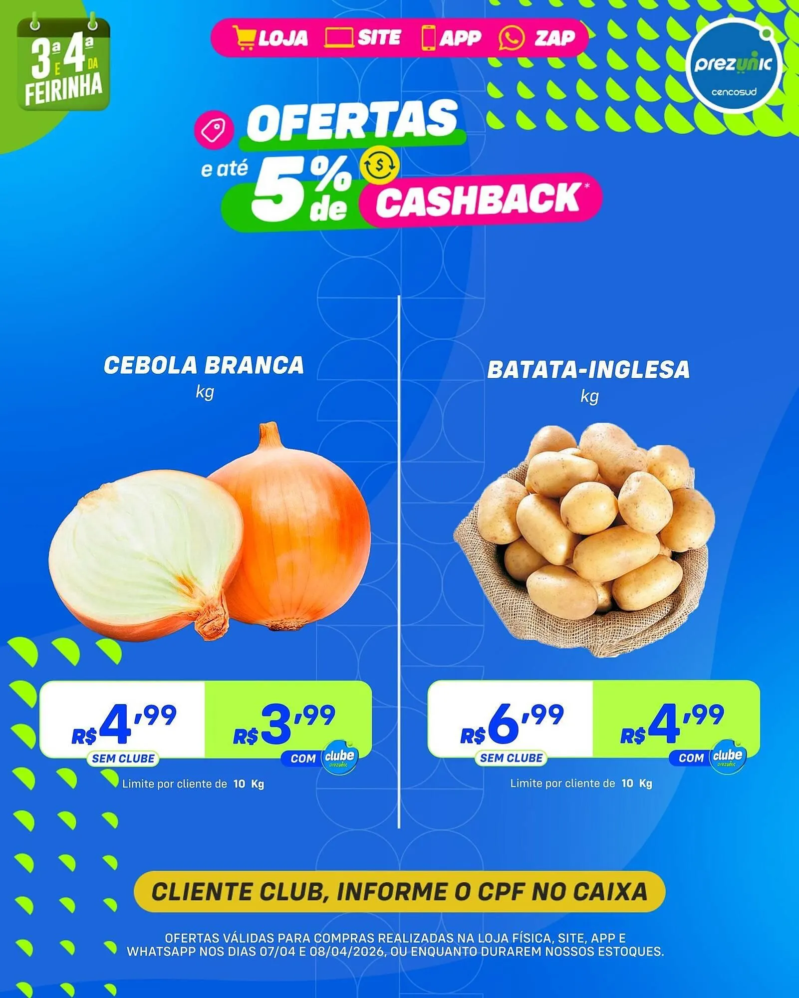 Encarte de Encarte Prezunic 7 de abril até 8 de abril 2026 - Pagina 3
