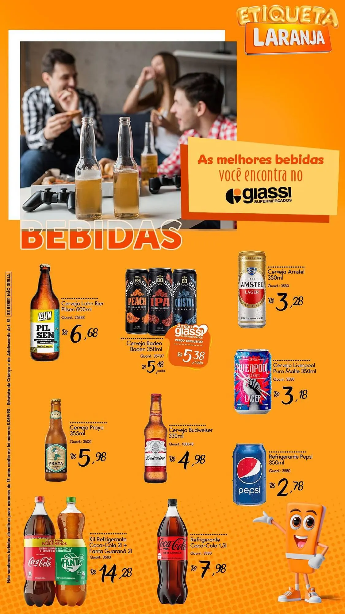 Encarte de Catálogo Giassi Supermercados 20 de junho até 3 de julho 2025 - Pagina 14