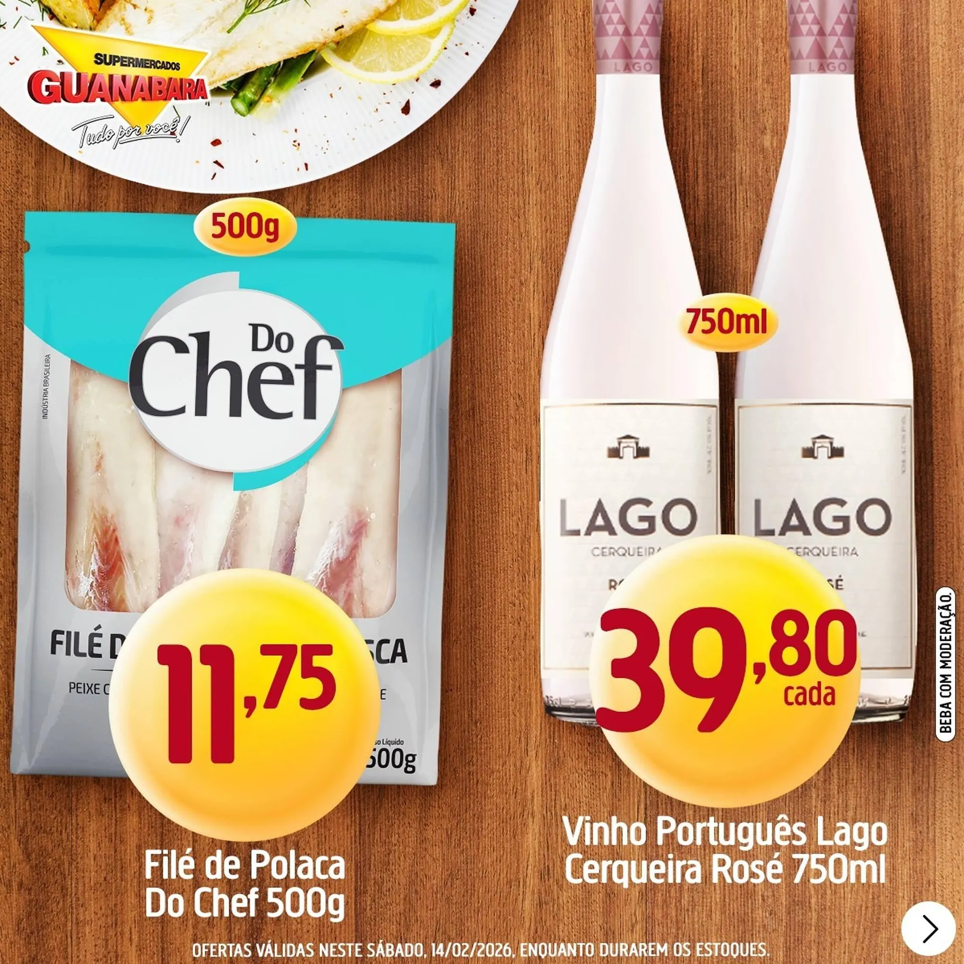 Encarte de Encarte Supermercados Guanabara 14 de fevereiro até 14 de fevereiro 2026 - Pagina 2