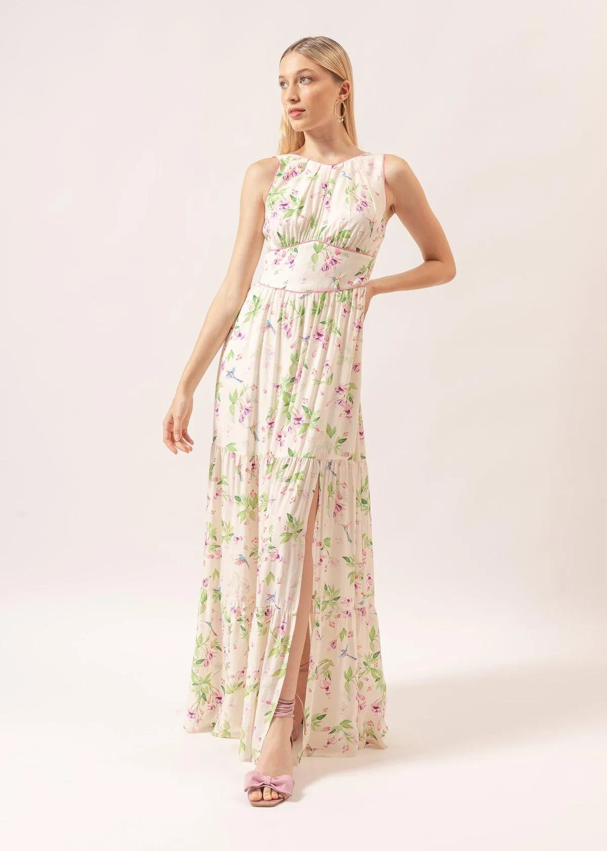 Vestido Longo Canto do Beija Flor I