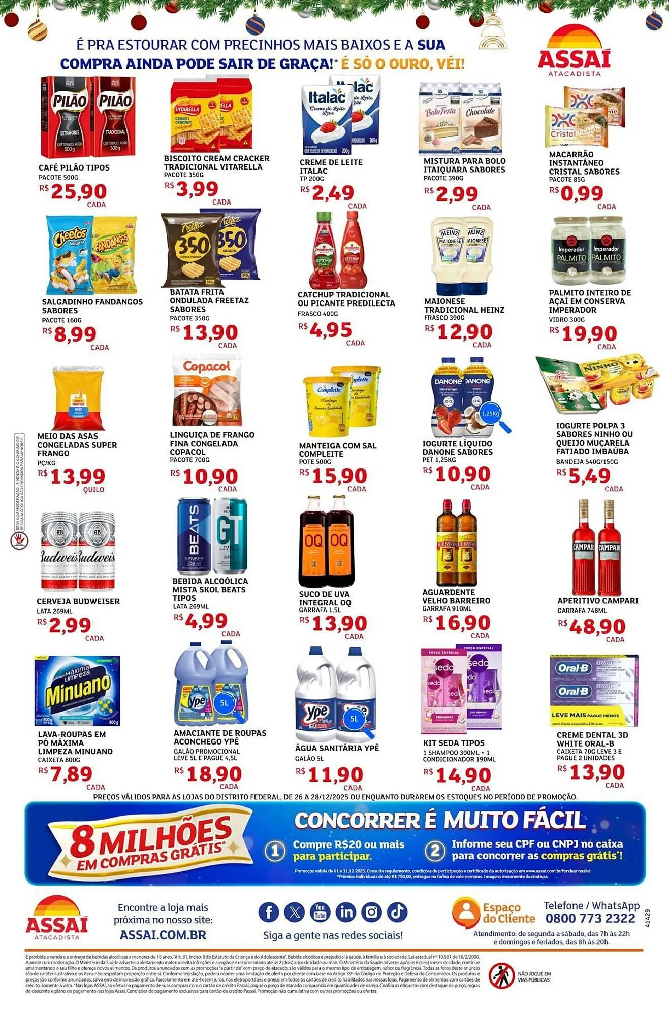 Encarte de Encarte Assaí Atacadista 26 de dezembro até 28 de dezembro 2025 - Pagina 2