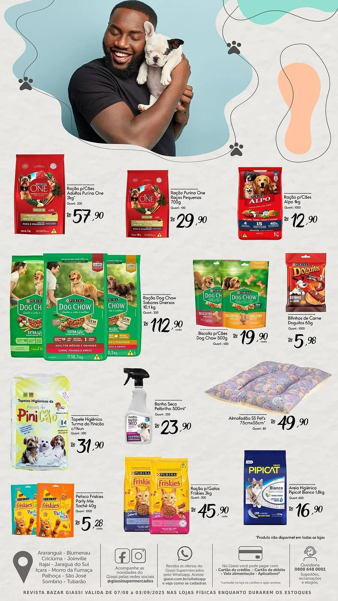 Encarte de Catálogo Giassi Supermercados 7 de agosto até 3 de setembro 2025 - Pagina 11