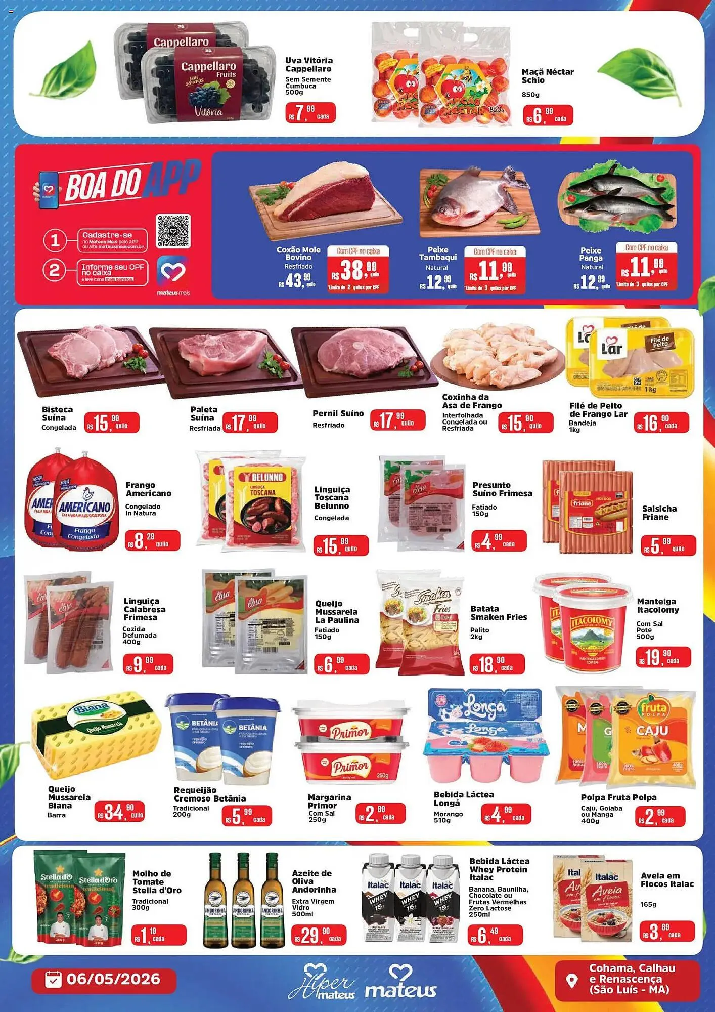 Encarte de Catálogo Supermercados Mateus 6 de maio até 6 de maio 2026 - Pagina 2