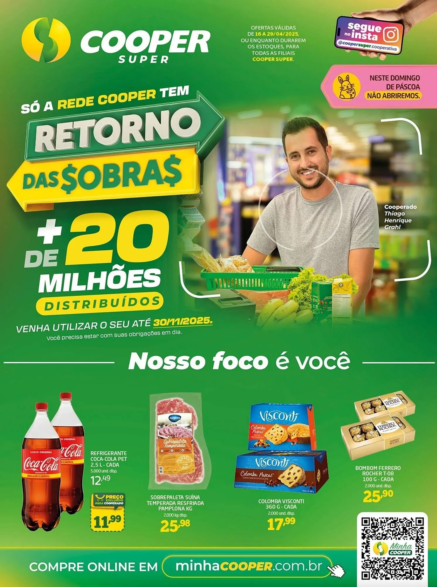 Encarte de Catálogo Cooper 16 de abril até 29 de abril 2025 - Pagina 1