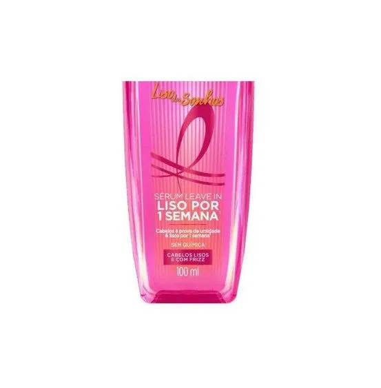 Sérum Elseve Liso Dos Sonhos AHA + Queratina Vegetal 100ml