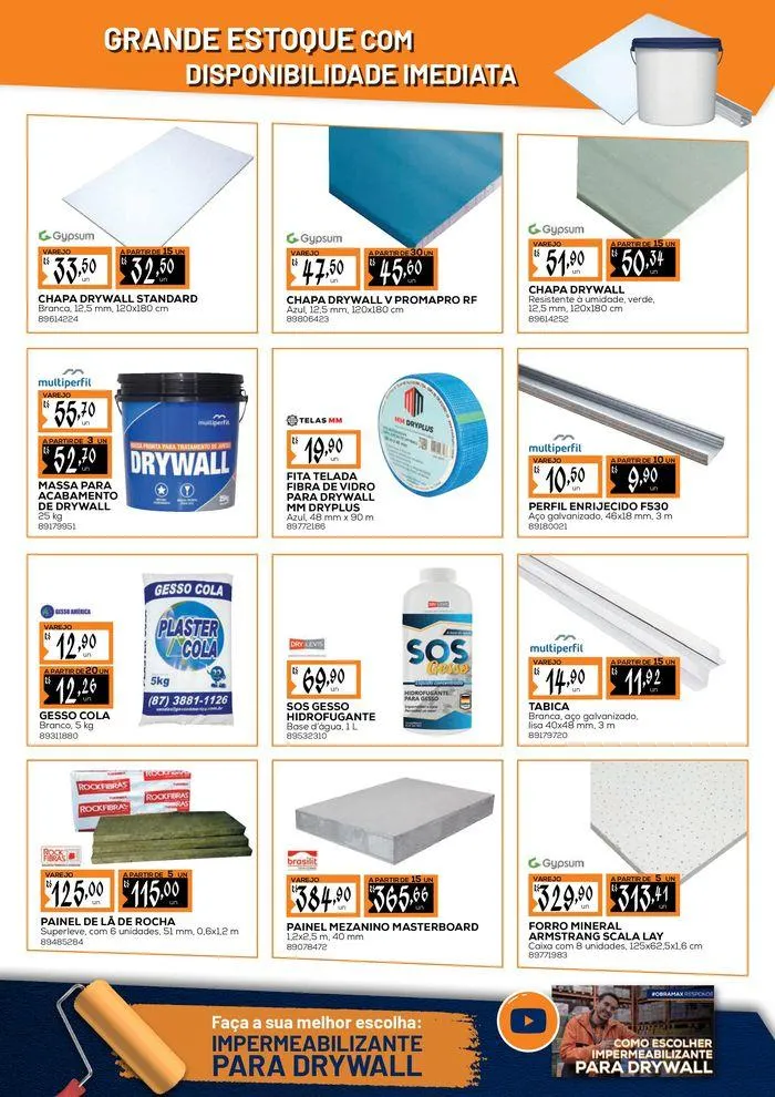 Encarte de Feira De Construção Seca E Pintura 19 de setembro até 13 de outubro 2024 - Pagina 3