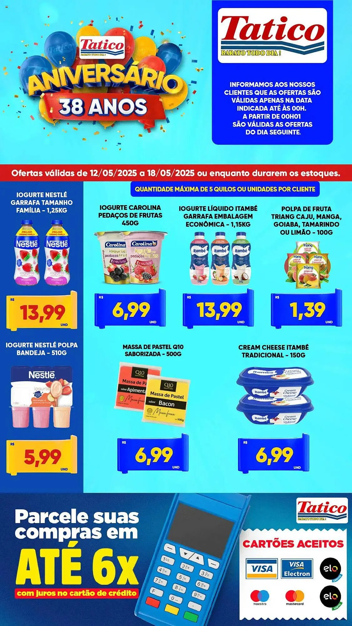 Encarte de Catálogo Tatico 12 de maio até 19 de maio 2025 - Pagina 2
