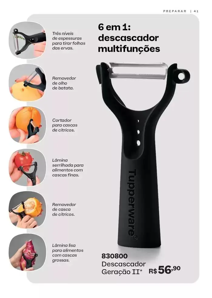 Encarte de Catálogo Tupperware 26 de março até 31 de março 2025 - Pagina 40