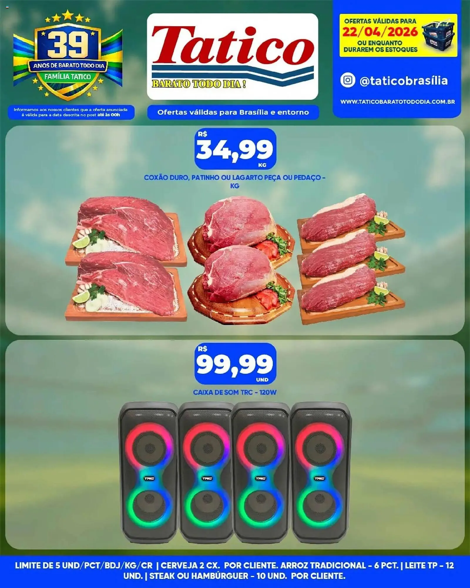 Encarte de Tabloide Tatico 22 de abril até 22 de abril 2026 - Pagina 14