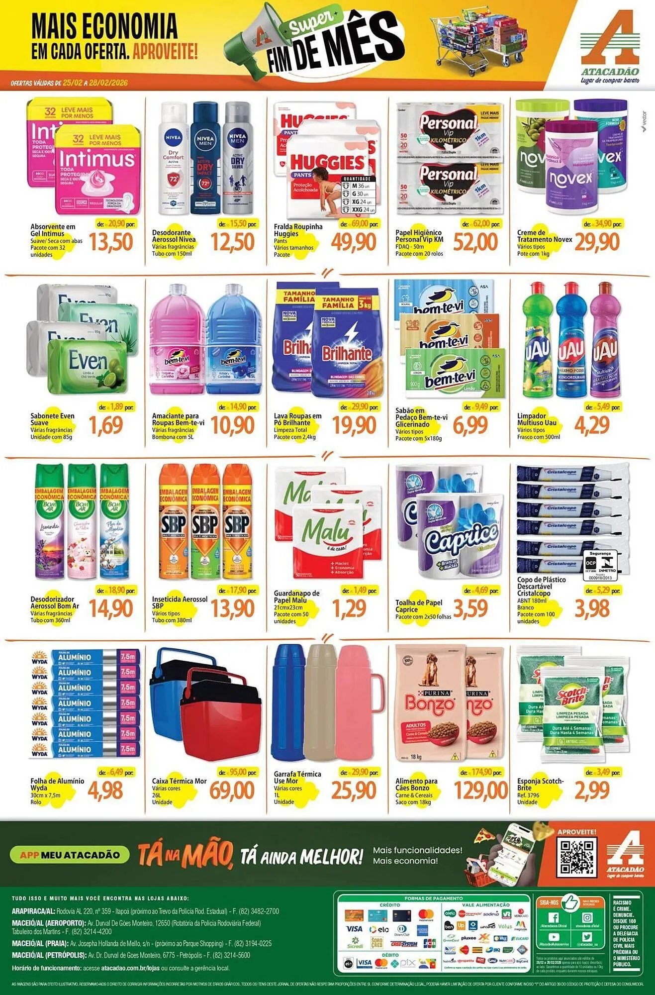 Encarte de Folheto Atacadão 25 de fevereiro até 28 de fevereiro 2026 - Pagina 4