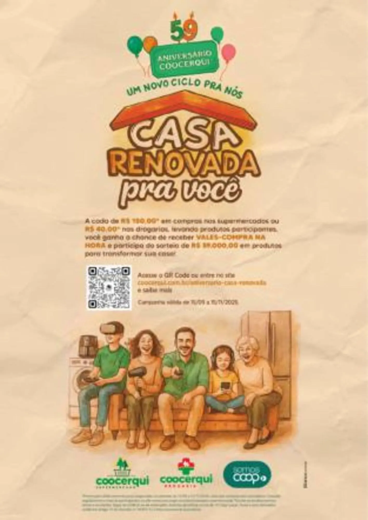 Encarte de Tabloide Coocerqui 7 de outubro até 20 de outubro 2025 - Pagina 28