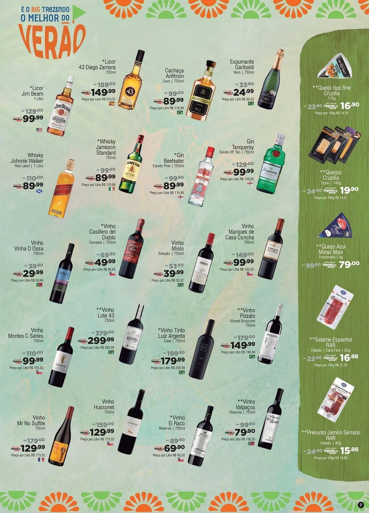 Encarte de Catálogo Big Mais Supermercados 7 de janeiro até 27 de janeiro 2026 - Pagina 7