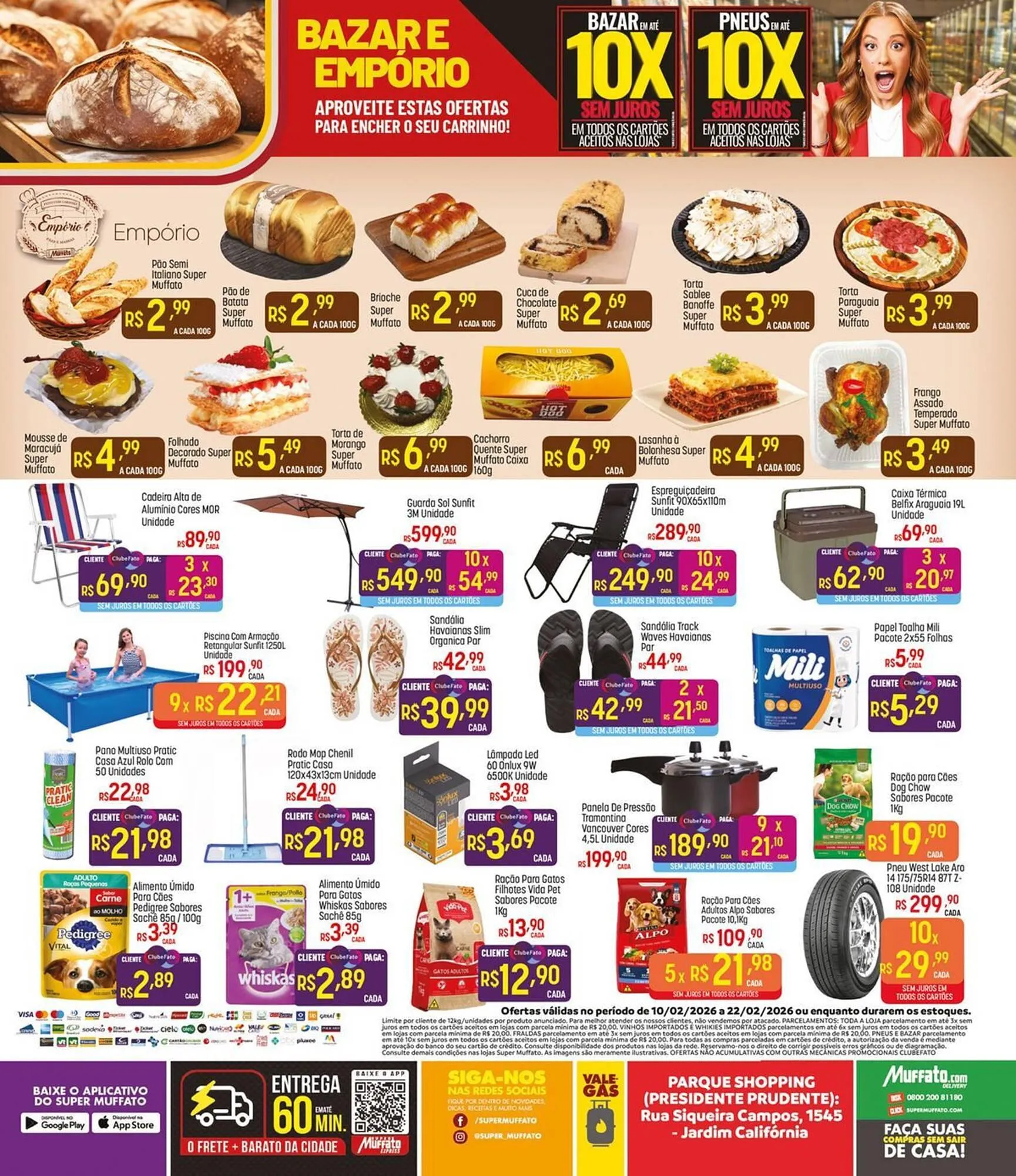 Encarte de Encarte Muffato 10 de fevereiro até 22 de fevereiro 2026 - Pagina 8