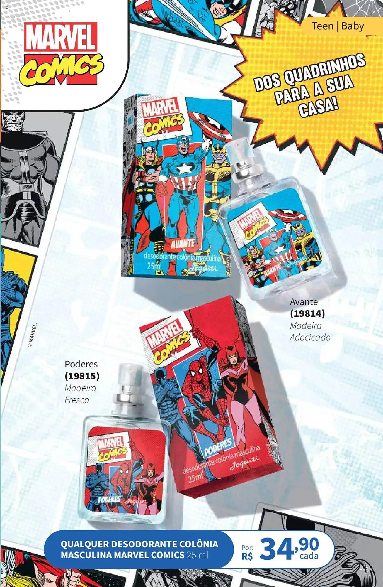 Encarte de Catálogo Jequiti 19 de junho até 17 de julho 2025 - Pagina 109