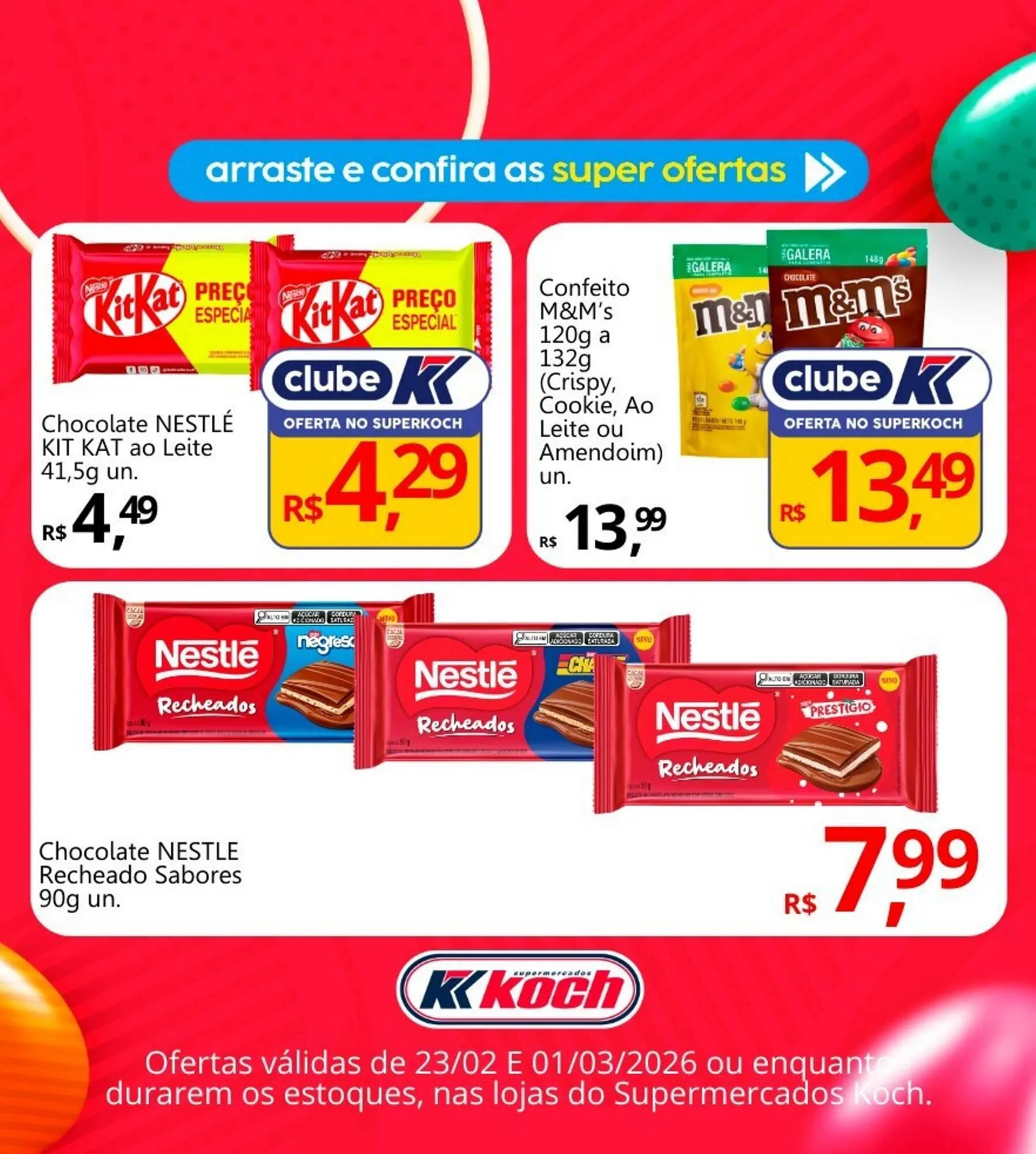 Encarte de Catálogo Supermercados Koch 23 de fevereiro até 1 de março 2026 - Pagina 2