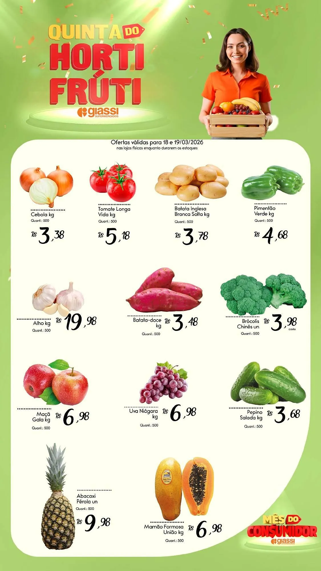 Encarte de Encarte Giassi Supermercados 18 de março até 19 de março 2026 - Pagina 2